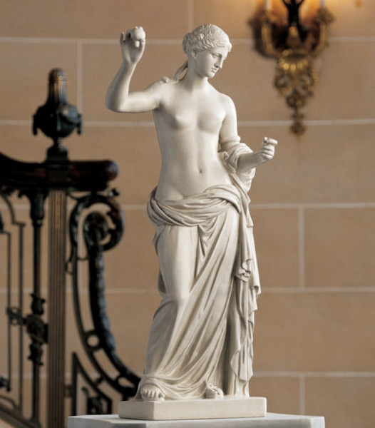 Replica Venus with Apple Sculpture Reproduction Statuary